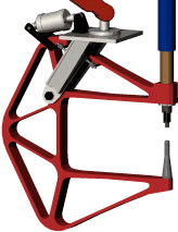 Aligned C-Frame with bracket system.